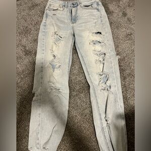 American eagle washed out jeans
